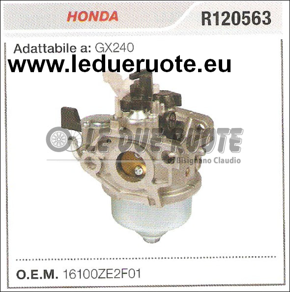 16100ZE2F01 CARBURATORE A VASCHETTA HONDA GX240