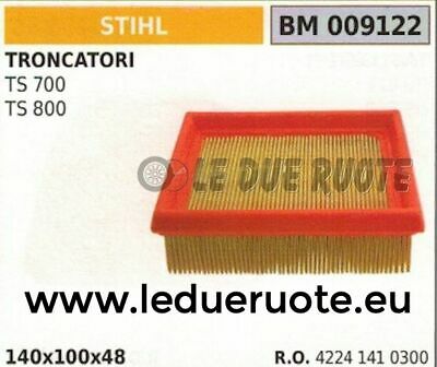 42241410300 FILTRO ARIA TRONCATRICE troncatore STIHL TS 700 800 140x100x48