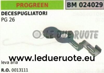 0013111 LEVA LEVETTA APERTURA ARIA DECESPUGLIATORE PROGREEN GREENCUT PG 26