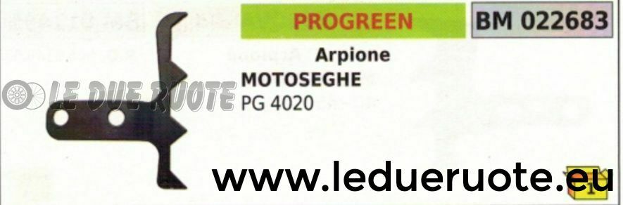 ARPIONE ROSTRO MOTOSEGA PROGREEN PG 4020