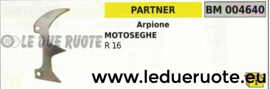 ARPIONE ROSTRO MOTOSEGA PARTNER R 16