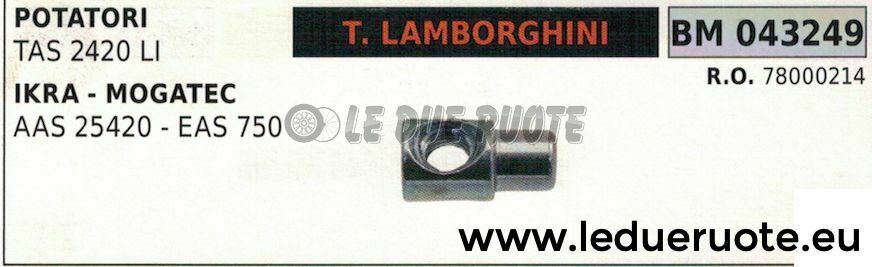 78000214 NOTTOLINO TENDICATENA TIRACATENA POTATORE LAMBORGHINI TAS 2420LI