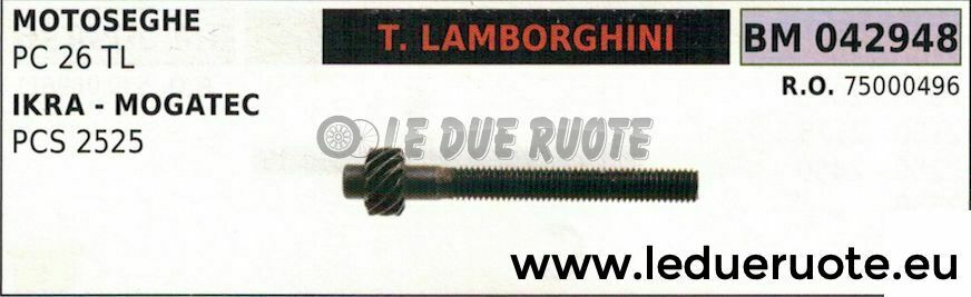75000496 TENDICATENA TIRACATENA MOTOSEGA TONINO LAMBORGHINI PC 26TL