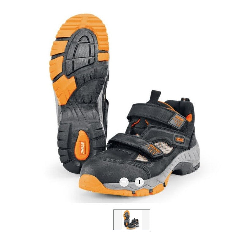 SCARPE ESTIVE ANTI INFORTUNISTICA STIHL WORKER S1 RESISTENTE AD OLIO E BENZINA