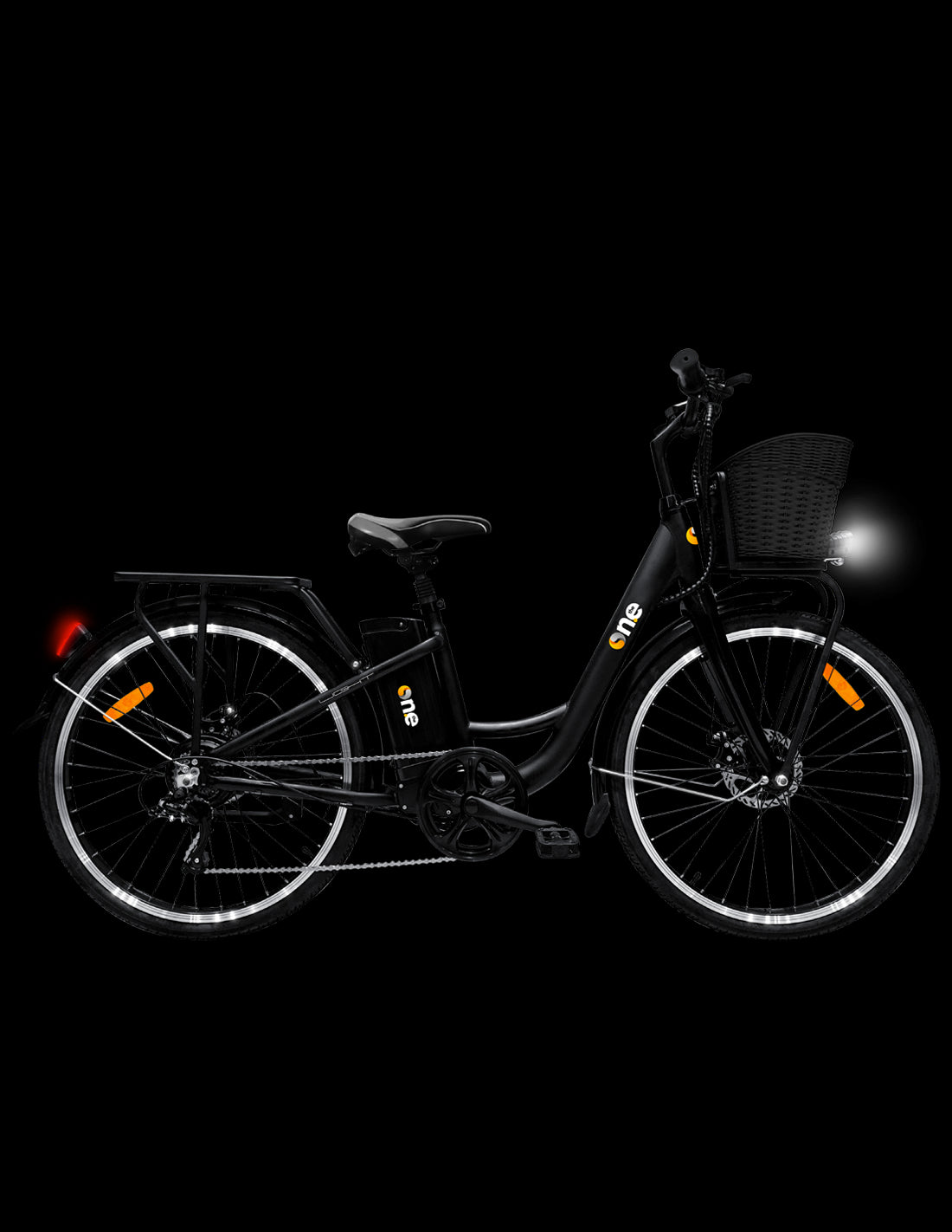 BICI BICICLETTA ELETTRICA DA PASSEGGIO ICONE WAY LIGHT GREEN 26" TELAIO BASSO
