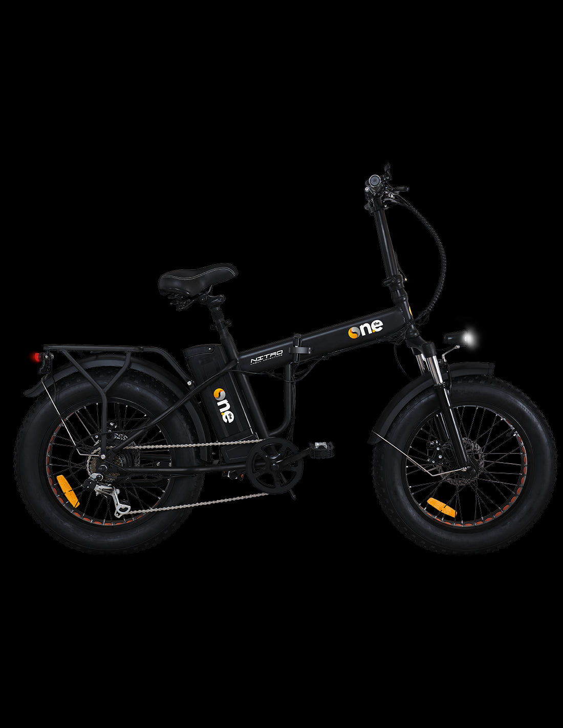 BICI BICICLETTA ELETTRICA FATBIKE RICHIUDIBILE ICONE NITRO 20"