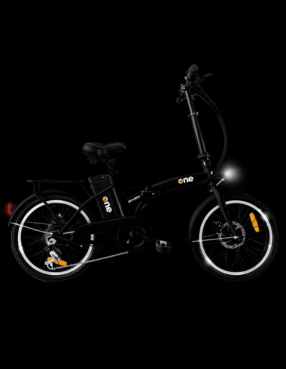 BICI BICICLETTA ELETTRICA RICHIUDIBILE ICONE LIGHT 20" NERO