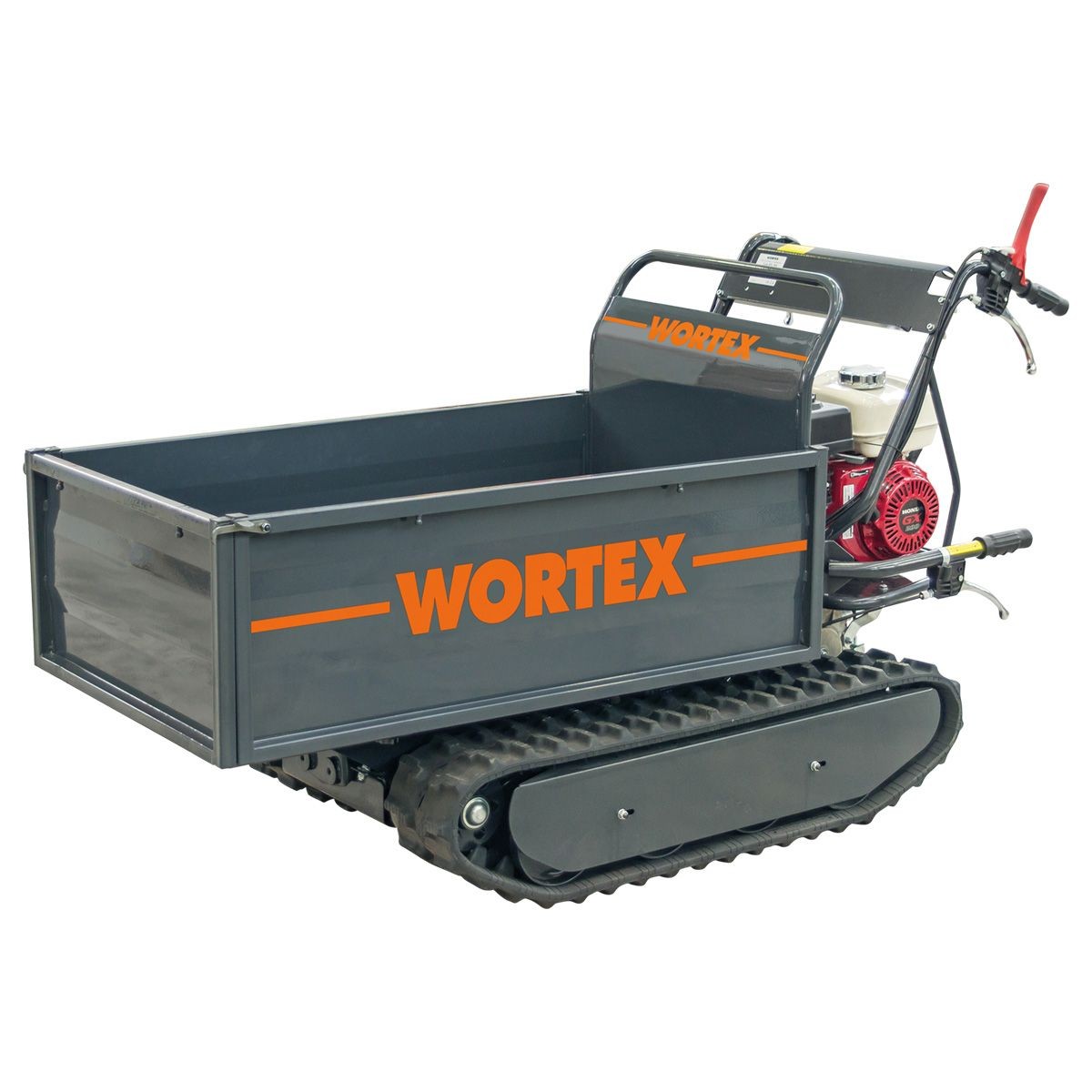 MOTOCARRIOLA CINGOLATA WORTEX SFH 500 MOTORE HONDA GX200 BENZINA cariola