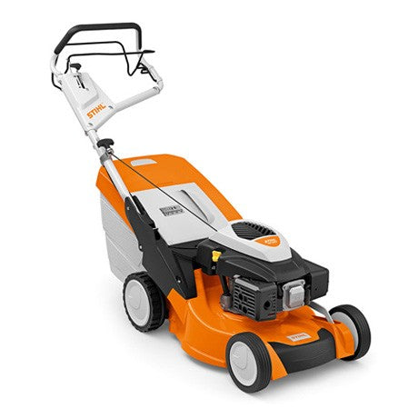 RASAERBA TOSAERBA PROFESSIONALE A BENZINA STIHL RM 650 V TRAZIONATO CON VARIATORE