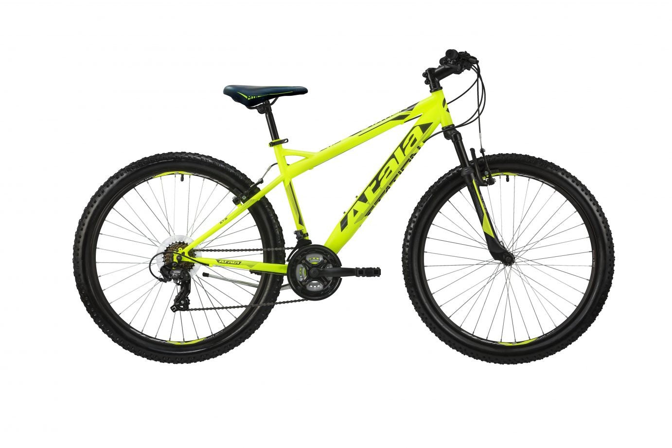 BICI BICICLETTA MOUNTAIN BIKE ATALA STATION 27.5" UOMO GIALLO FLUO CAMBIO SHIMANO