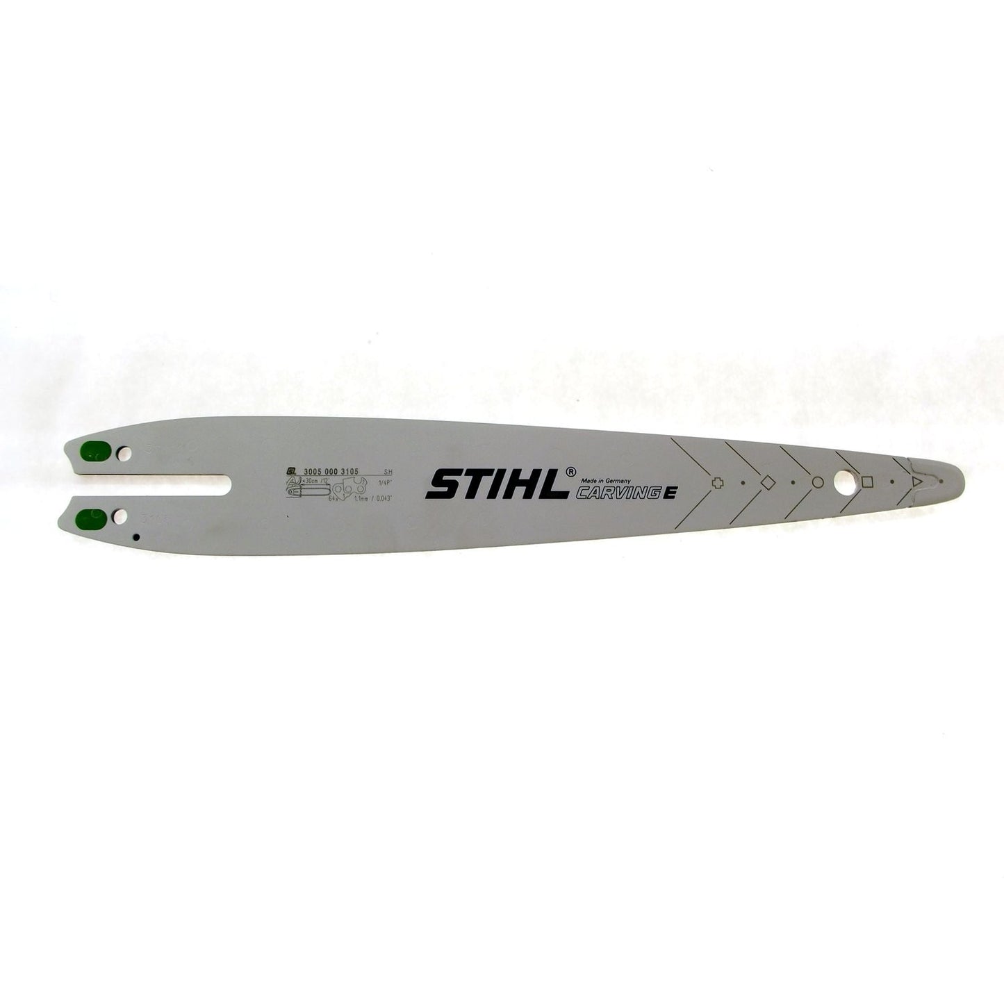 BARRA LAMA SPRANGA CARVING 30cm di taglio ORIGINALE STIHL MOTOSEGA MS190 MS192 MS200 MS201 MS210 MS211