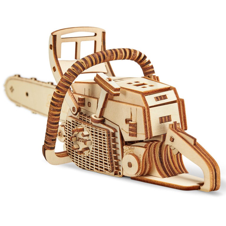 PUZZLE 3D MOTOSEGA STIHL 25cm idea regalo, puzzle