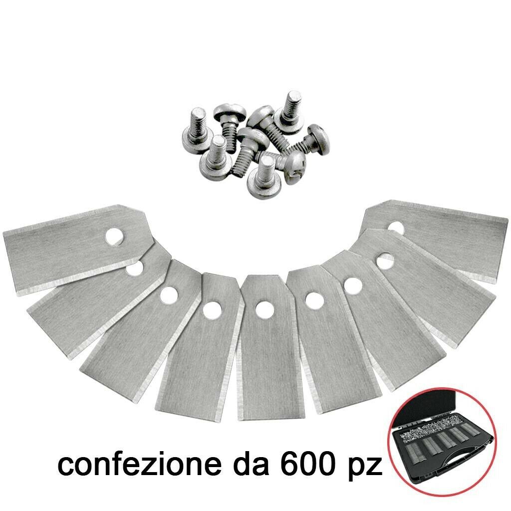 577864603 KIT 600 LAME IN ACCIAIO PER ROBOT RASAERBA GARDENA Silenio