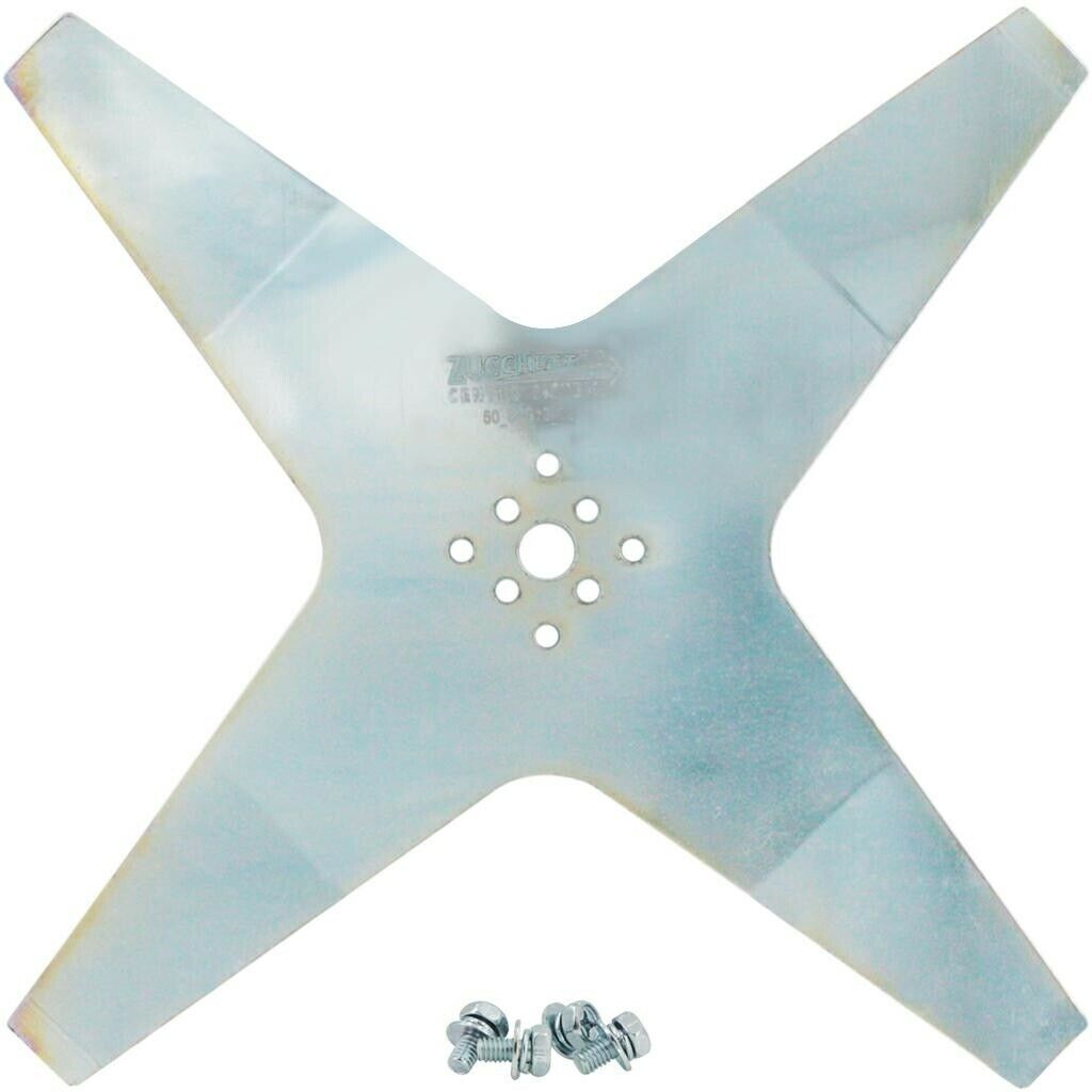 50D001802 LAMA 24cm IN ACCIAIO PER ROBOT RASAERBA AMBROGIO L30 L50 L60 L85