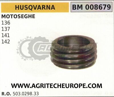 503029833 VITE SENZA FINE CHIOCCIOLA POMPA OLIO MOTOSEGA HUSQVARNA 141 142
