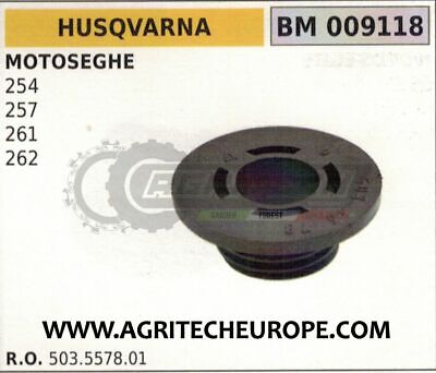 503557801 VITE SENZA FINE CHIOCCIOLA POMPA OLIO MOTOSEGA HUSQVARNA 261 262