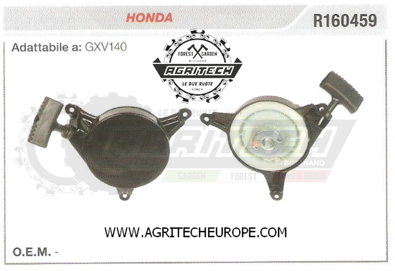 R160459 CARTER AVVIAMENTO COMPLETI AVVIATORE Sandrigarden motore 550 OHV