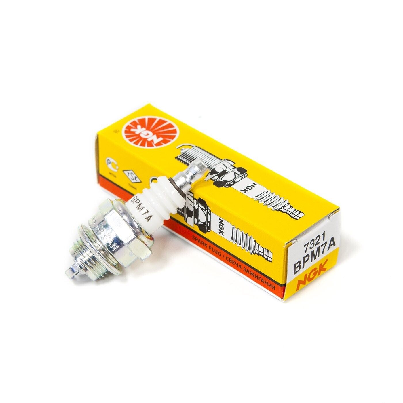 CANDELA NGK BPM7A PER DECESPUGLIATORE DOLMAR HT2145D HT2162E LT210 MS22C MS253