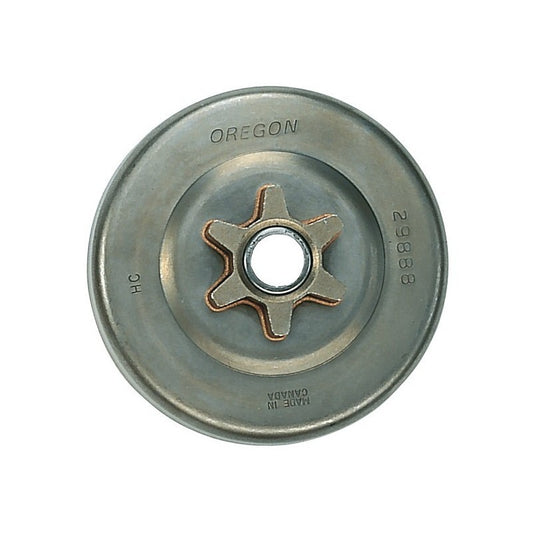 29888 PIGNONE CAMPANA FRIZIONE MOTOSEGA MCCULLOCH 2116 2316 3/8" 6 DENTI