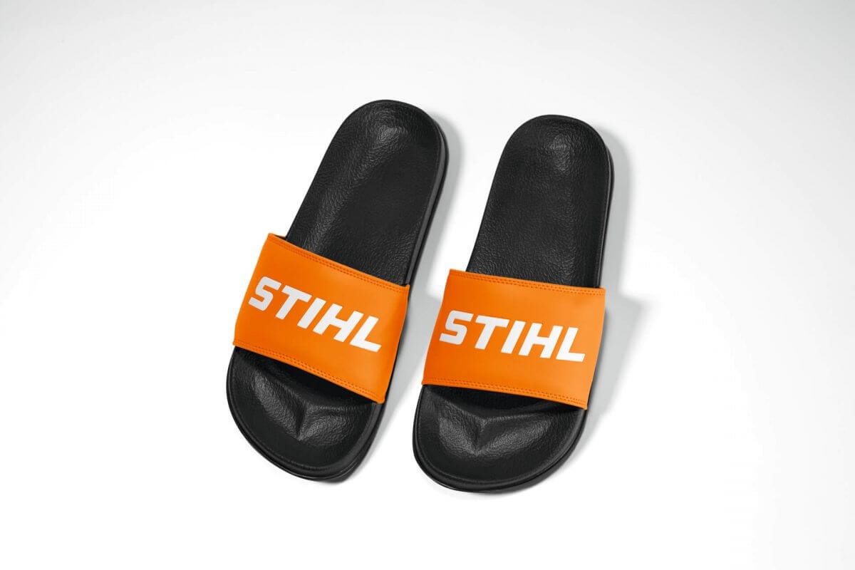 IDEA REGALO - CIABATTE DA MARE O PISCINA ORIGINALI STIHL