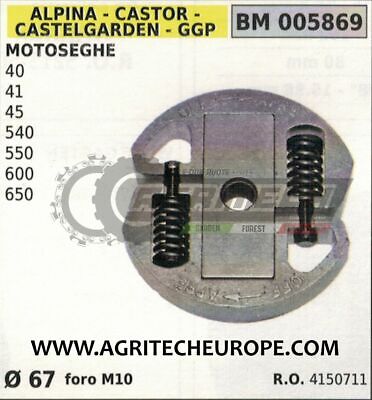 4150711 FRIZIONE MOTOSEGA ALPINA CASTOR CASTELGARDEN 40 41 45 540 550 600 650