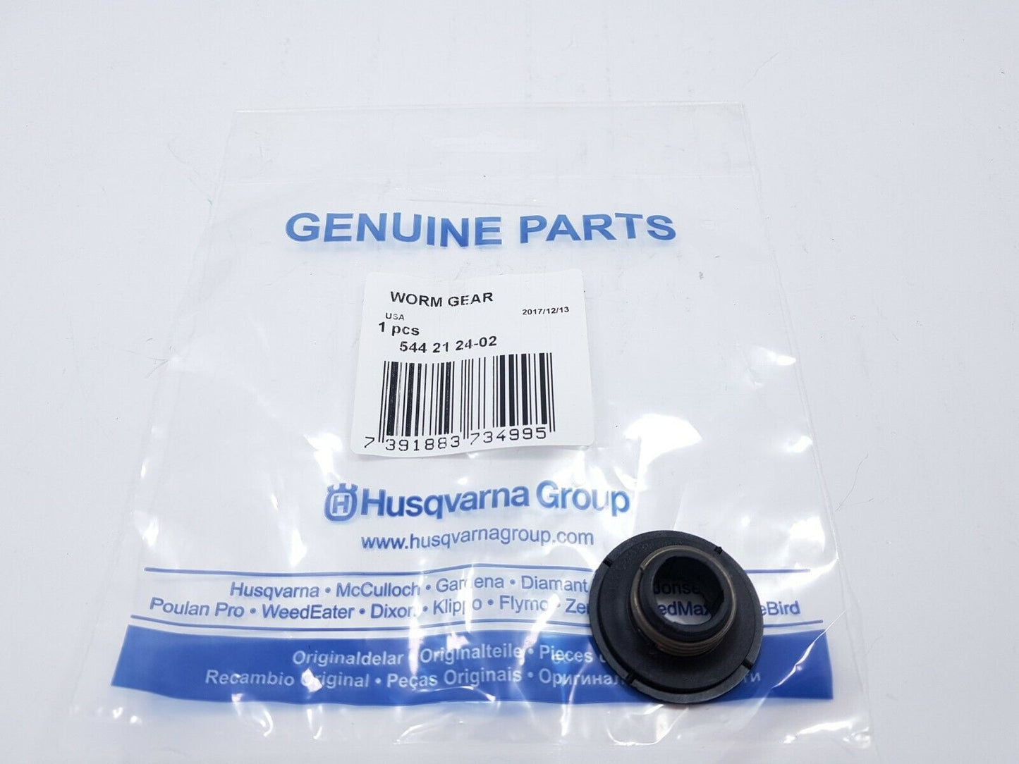 544212402 VITE SENZA FINE ORIGINALE PER POMPA OLIO HUSQVARNA 440 435 135