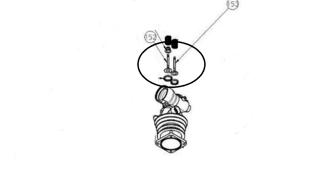 M22005F00 + M2T015F00 Coppia valvole ASPIRAZIONE E SCARICO Motore CM 70