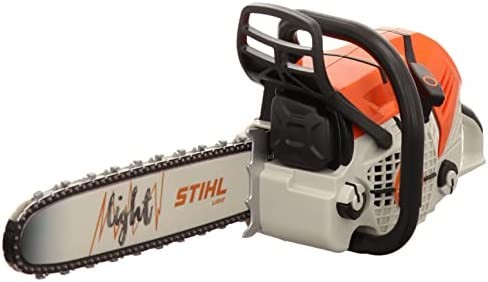 MOTOSEGA GIOCATTOLO ORIGINALE STIHL 3+ con rumore e catena girevole, idea regalo 500i