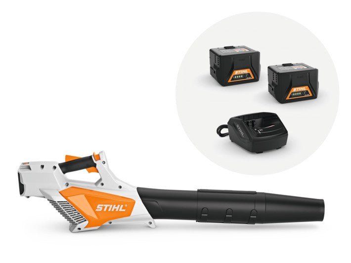 Soffiatore a Batteria Originale Stihl BGA 57 con 2 batterie AK 20 e caricatore
