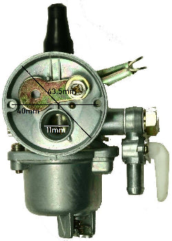 CARBURATORE COMPLETO PER DECESPUGLIATORE A SPALLA ECHO E TAS FINO A 30cc