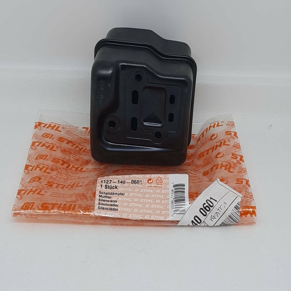 1127 140 0601 Marmitta scarico originale Stihl per Motosega 029 039 MS290 MS390