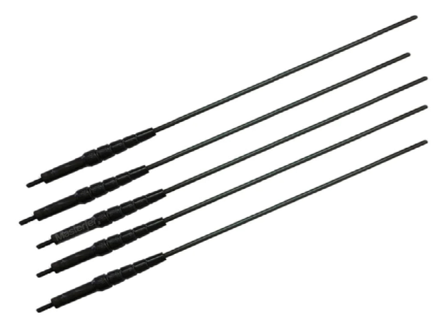 5 x Bacchette in fibra di carbonio ricambio sostitutivo per abbacchiatore Aima Twist