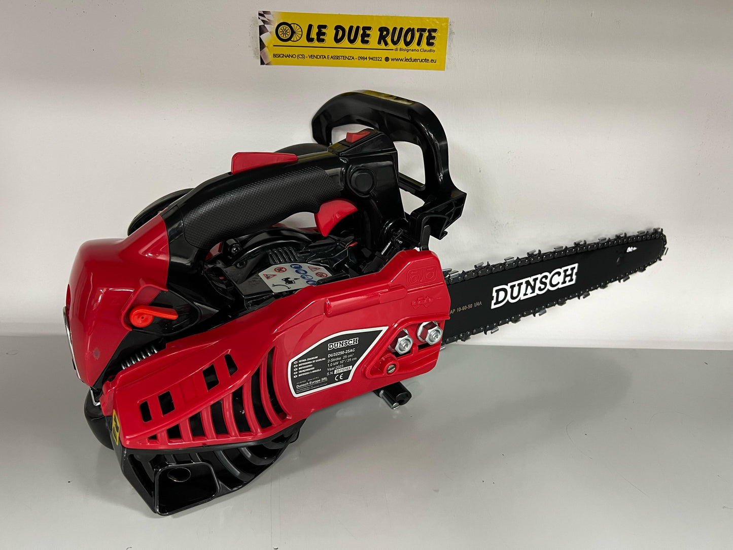 Motosega da pota PROFESSIONALE 25,4cc superleggera con lama da 25cm Carving