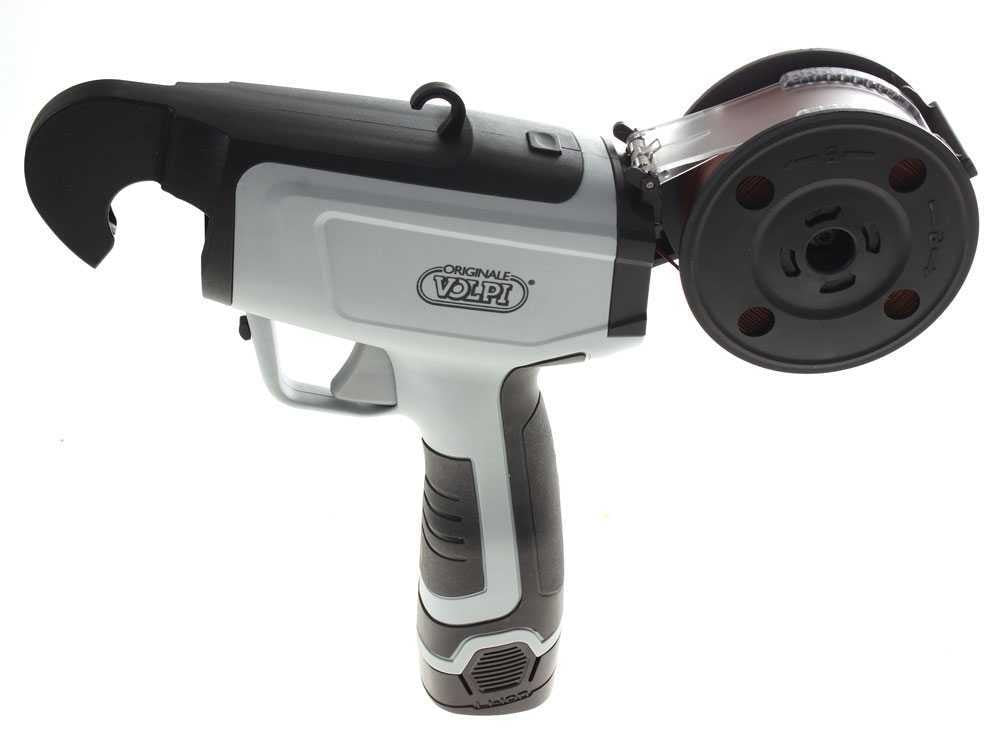 Volpi KV5 - Legatrice per vigneto elettrica a batteria con motore brushless SENZA BATTERIE