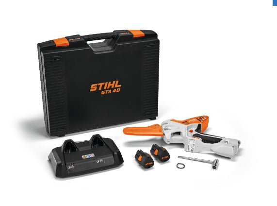 Kit Potatore a batteria Professionale Originale Stihl GT 40 con pompa olio integrata