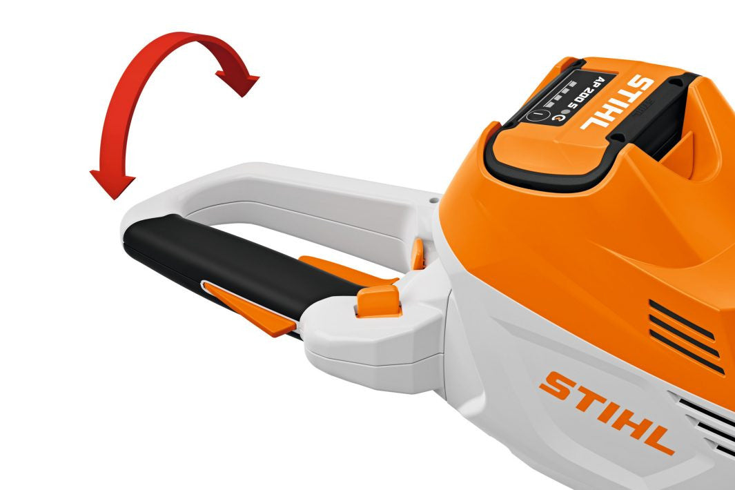 Tagliasiepi tosasiepi professionali a batteria Originale Stihl HSA 100 con lama da 60cm