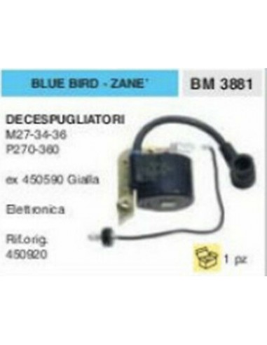 450920 BOBINA DECESPUGLIATORE BLUE BIRD ZANE' M27 M34 M46 P270 P360 ex 450590