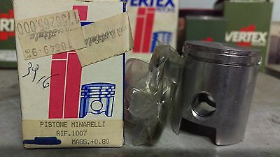 PISTONE VERTEX 48cc MINARELLI Ø 39,6 FASCE SPINA COMPLETO pistons motore