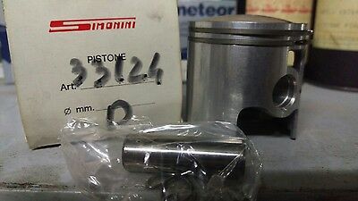 33124 PISTONE SIMONINI Ø48 SELEZIONE D COMPLETO FASCE SPINA PIAGGIO SFERA QUARTZ NRG ZIP etc