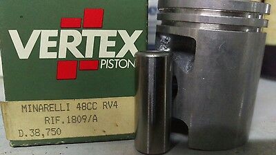 PISTONE VERTEX Ø 38,750 mm 48cc pistons RV4 1809 / A NO FASCE