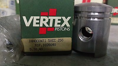 PISTONE VERTEX INNOCENTI LAMBRETTA 50cc Ø 38,40 FASCE SPINA 1028040