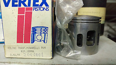PISTONE VERTEX PIAGGIO Ø 39,2 SPIN SPINOTTO 1756263000 18647 FASCE COMPLETO