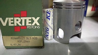 PISTONE VERTEX MINARELLI DL3 H20 LIQUID Ø 40,80 NO FASCE pistons motore 2060