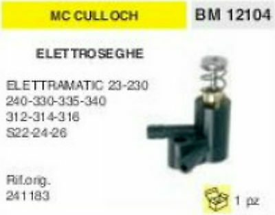 POMPA OLIO MOTOSEGA ELETTRICA McCULLOCH ELETTRAMATIC 314 316 S22 S24 S26 S 22 24