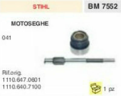 11106470601 + 11106407100 INGRANAGGI POMPA OLIO COMPLETA MOTOSEGA STIHL 041