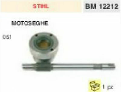 POMPA OLIO COMPLETA MOTOSEGA A SCOPPIO STIHL 051 ricambi kit ingranaggi 3 fori