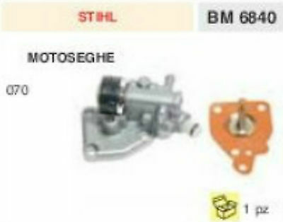 POMPA OLIO COMPLETA MOTOSEGA A SCOPPIO STIHL 070 ricambi kit ingranaggI