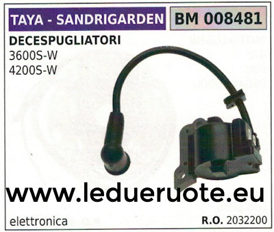 2032200 BOBINA ELETTRONICA DECESPUGLIATORE TAYA SANDRIGARDEN 3600 4200 S-W