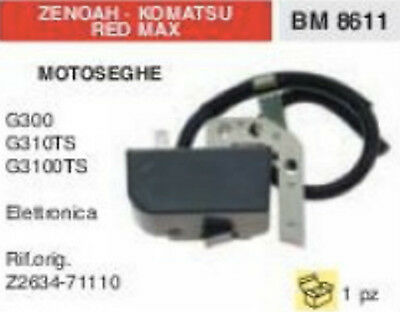 BOBINA ELETTRONICA MOTOSEGA ZENOAH KOMATSU RED MAX G300 G310 G310TS G3100TS