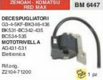 BOBINA DECESPUGLIATORE ZENOAH KOMATSU RED MAX G3 G4 G5 G5KF BK346 BK531 BC342